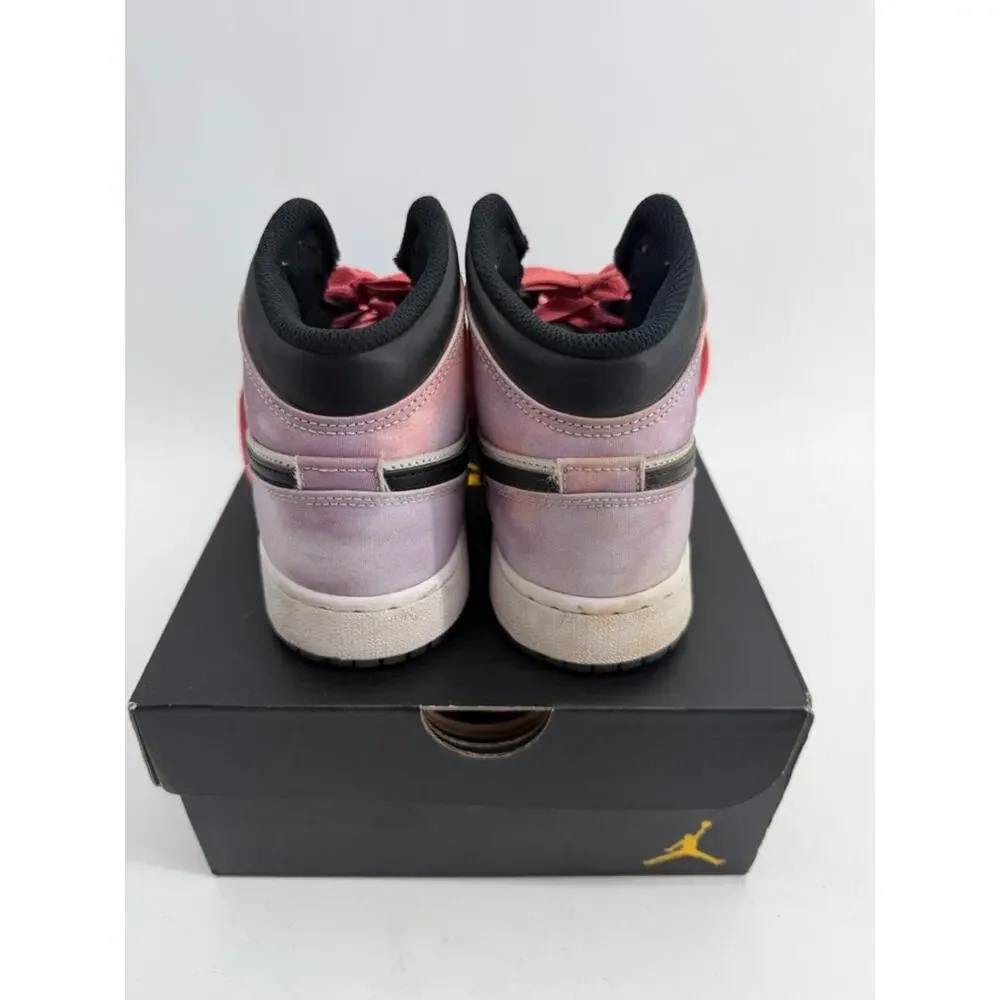Nike Air Jordan 1 Mid SE (GS) trainer sneakers sz 5